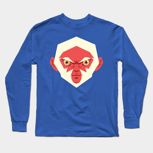 Ape Fury Long Sleeve T-Shirt by Sweethunder